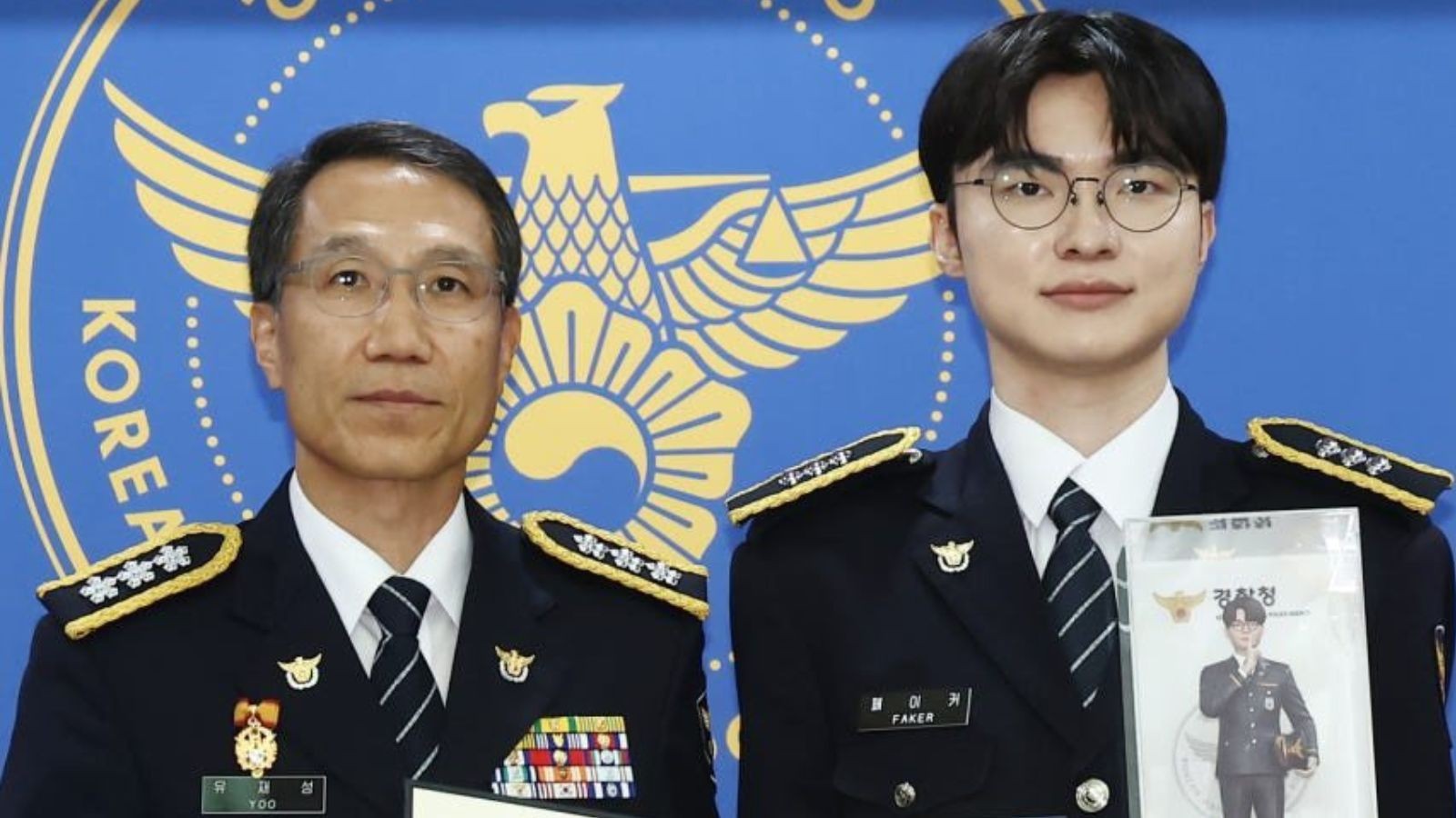 페이커, 명예경찰·사이버도박 예방 홍보대사 위촉 첨부 사진